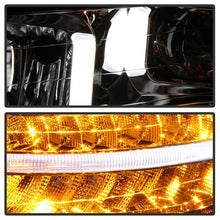Load image into Gallery viewer, Xtune Projector Headlights Acura TL w/ OEM HID (04-08) Light Tube DRL in Black or Chrome w/ Amber Turn Signal Lights - Black Alternate Image