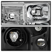 Load image into Gallery viewer, Xtune Projector Headlights Acura TSX (04-08) [w/ Light Tube DRL] Black / Black Smoked / Chrome w/ Amber Turn Signal Lights Alternate Image