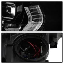 Load image into Gallery viewer, Xtune Projector Headlights BMW 320i 328i 330i 335i 340i F30 (12-19) [w/LED DRL] Black / Black Smoke w/ Amber Turn Signal Lights Alternate Image