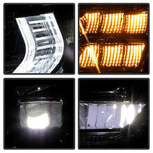 Load image into Gallery viewer, Xtune Projector Headlights BMW 320i 328i 330i 335i 340i F30 (12-19) [w/LED DRL] Black / Black Smoke w/ Amber Turn Signal Lights Alternate Image