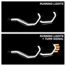 Load image into Gallery viewer, Xtune Projector Headlights BMW 320i 328i 330i 335i 340i F30 (12-19) [w/LED DRL] Black / Black Smoke w/ Amber Turn Signal Lights Alternate Image