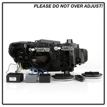 Load image into Gallery viewer, Xtune Projector Headlights BMW 320i 328i 330i 335i 340i F30 (12-19) [w/LED DRL] Black / Black Smoke w/ Amber Turn Signal Lights Alternate Image