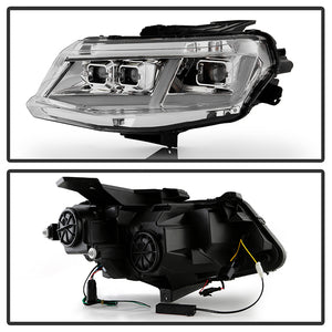 Xtune Full LED Headlights Chevy Camaro (16-18) [Halogen w/ Sequential Turn Signal] Chrome or Black