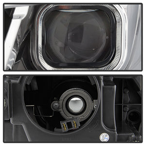 Xtune Projector Headlights Chevy Camaro (16-18) [Light Tube DRL - Halogen Model] Black or Chrome w/ Amber Turn Signal