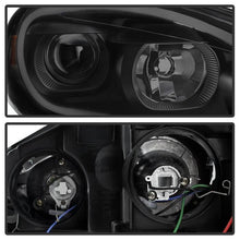 Load image into Gallery viewer, Xtune Headlights Chevy Impala (2006-2016) [Light Bar DRL] Black Smoked w/ Amber Corner Lights Alternate Image