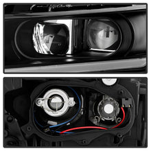 Load image into Gallery viewer, Xtune Projector Headlights Chevy Impala (14-19) [Halogen Model] Black Housing with Amber Turn Signal - Black Alternate Image