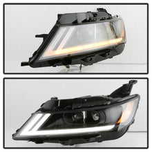 Load image into Gallery viewer, Xtune Projector Headlights Chevy Impala (14-19) [Halogen Model] Black Housing with Amber Turn Signal - Black Alternate Image