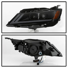 Load image into Gallery viewer, Xtune Projector Headlights Chevy Impala (14-19) [Halogen Model] Black Housing with Amber Turn Signal - Black Alternate Image