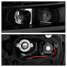 Load image into Gallery viewer, Xtune Projector Headlights Chevy Impala (14-19) [Halogen Model] Black Housing with Amber Turn Signal - Black Alternate Image