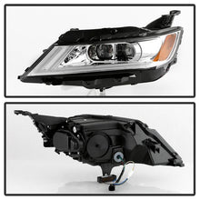 Load image into Gallery viewer, Xtune Projector Headlights Chevy Impala (14-19) [Halogen Model] Black Housing with Amber Turn Signal - Black Alternate Image