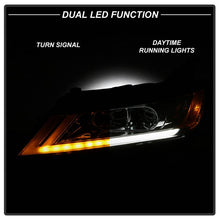Load image into Gallery viewer, Xtune Projector Headlights Chevy Impala (14-19) [Halogen Model] Black Housing with Amber Turn Signal - Black Alternate Image