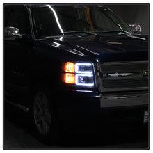 Load image into Gallery viewer, Xtune Projector Headlights Chevy Silverado (07-13) [w/ Light Tube Style] Black - Default Title Alternate Image