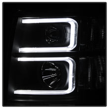 Load image into Gallery viewer, Xtune Projector Headlights Chevy Silverado (07-13) [w/ Light Tube Style] Black - Default Title Alternate Image