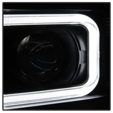 Load image into Gallery viewer, Xtune Projector Headlights Chevy Silverado (07-14) [w/ Halo LED DRL Lights] Black or Chrome w/ Amber Turn Signal Light Alternate Image