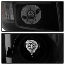 Load image into Gallery viewer, Xtune Projector Headlights Chevy Silverado (07-14) [w/ Halo LED DRL Lights] Black or Chrome w/ Amber Turn Signal Light Alternate Image