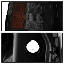 Load image into Gallery viewer, Xtune Projector Headlights Chevy Silverado (07-14) [w/ Halo LED DRL Lights] Black or Chrome w/ Amber Turn Signal Light Alternate Image