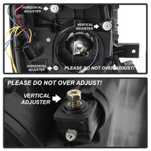Load image into Gallery viewer, Xtune Projector Headlights Chevy Silverado 1500 (14-15) [DRL Light Bar - Halogen Model] Black or Chrome w/ Amber Turn Signal - Black Alternate Image