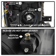 Load image into Gallery viewer, Xtune Projector Headlights Chevy Silverado 1500 (14-15) [DRL Light Bar - Halogen Model] Black or Chrome w/ Amber Turn Signal - Black Alternate Image