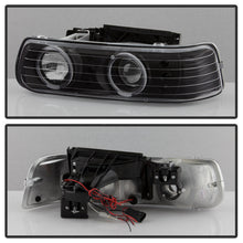 Load image into Gallery viewer, Xtune Projector Headlights Chevy Tahoe (00-06) [w/ Bumper Light &amp; LED Halo] Black - Default Title Alternate Image