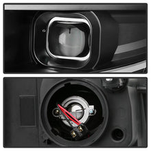 Load image into Gallery viewer, Xtune Projector Headlights Chevy Tahoe (15-18) [Light Bar DRL - Halogen Model] Black w/ Amber Turn Signal - Black Alternate Image