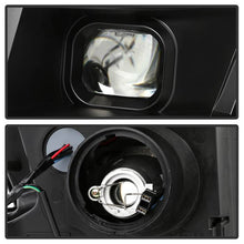 Load image into Gallery viewer, Xtune Projector Headlights Chevy Tahoe (15-18) [Light Bar DRL - Halogen Model] Black w/ Amber Turn Signal - Black Alternate Image