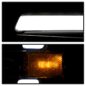 Xtune Projector Headlights Chevy Trailblazer (02-09) [Light Bar DRL - Halogen Model] Black or Chrome w/ Amber Turn Signal