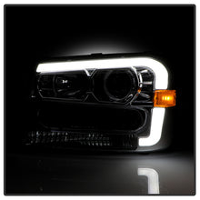 Load image into Gallery viewer, Xtune Projector Headlights Chevy Trailblazer (02-09) [Light Bar DRL - Halogen Model] Black or Chrome w/ Amber Turn Signal Alternate Image