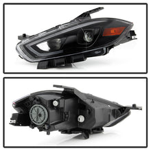 Load image into Gallery viewer, Xtune Projector Headlights Dodge Dart (13-16) [DRL Light Bar] Black or Chrome w/ Amber Turn Signal Light - Halogen / Chrome Alternate Image