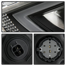 Load image into Gallery viewer, Xtune Projector Headlights Dodge Dart (13-16) [DRL Light Bar] Black or Chrome w/ Amber Turn Signal Light - Halogen / Chrome Alternate Image