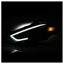 Load image into Gallery viewer, Xtune Projector Headlights Dodge Dart (13-16) [DRL Light Bar] Black or Chrome w/ Amber Turn Signal Light - Halogen / Chrome Alternate Image