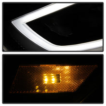 Load image into Gallery viewer, Xtune Projector Headlights Dodge Dart (13-16) [DRL Light Bar] Black or Chrome w/ Amber Turn Signal Light - Halogen / Chrome Alternate Image