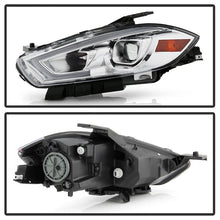 Load image into Gallery viewer, Xtune Projector Headlights Dodge Dart (13-16) [DRL Light Bar] Black or Chrome w/ Amber Turn Signal Light - Halogen / Chrome Alternate Image