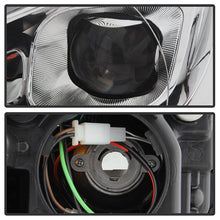 Load image into Gallery viewer, Xtune Projector Headlights Dodge Dart (13-16) [DRL Light Bar] Black or Chrome w/ Amber Turn Signal Light - Halogen / Chrome Alternate Image
