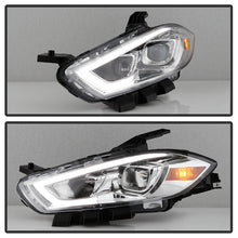 Load image into Gallery viewer, Xtune Projector Headlights Dodge Dart (13-16) [DRL Light Bar] Black or Chrome w/ Amber Turn Signal Light - Halogen / Chrome Alternate Image