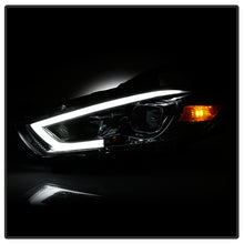 Load image into Gallery viewer, Xtune Projector Headlights Dodge Dart (13-16) [DRL Light Bar] Black or Chrome w/ Amber Turn Signal Light - Halogen / Chrome Alternate Image