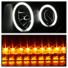 Load image into Gallery viewer, Xtune Projector Headlights Dodge Nitro (07-11) [CCFL Halo DRL Light Bar w/ LED Signal Function] Black w/ Amber Turn Signal Light - Default Title Alternate Image