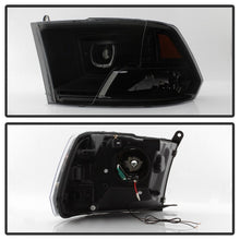 Load image into Gallery viewer, Xtune Projector Headlights Ram 1500 (09-18) [LED DRL - Halogen Model] Black or Chrome w/ Amber Turn Signal Light Alternate Image
