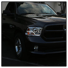 Load image into Gallery viewer, Xtune Projector Headlights Ram 1500 (09-18) [LED DRL - Halogen Model] Black or Chrome w/ Amber Turn Signal Light Alternate Image