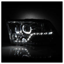 Load image into Gallery viewer, Xtune Projector Headlights Ram 2500/3500 (10-19) [LED DRL - Halogen Model] Black or Chrome w/ Amber Turn Signal Light - Black Alternate Image