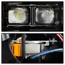 Load image into Gallery viewer, Xtune Full LED Projector Headlights Dodge Ram 1500 (09-18) [LED DRL - Halogen Model] Black or Chrome w/ Amber Turn Signal Light - Black Alternate Image