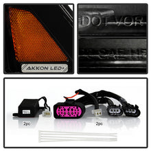 Load image into Gallery viewer, Xtune Full LED Projector Headlights Dodge Ram 1500 (09-18) [LED DRL - Halogen Model] Black or Chrome w/ Amber Turn Signal Light - Black Alternate Image