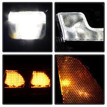 Load image into Gallery viewer, Xtune Full LED Projector Headlights Dodge Ram 1500 (09-18) [LED DRL - Halogen Model] Black or Chrome w/ Amber Turn Signal Light - Black Alternate Image