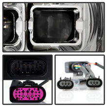Load image into Gallery viewer, Xtune Full LED Projector Headlights Dodge Ram 1500 (09-18) [LED DRL - Halogen Model] Black or Chrome w/ Amber Turn Signal Light - Black Alternate Image