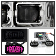Load image into Gallery viewer, Xtune Full LED Projector Headlights Ram 2500/3500 (10-19) [LED DRL - Halogen Model] Black or Chrome w/ Amber Turn Signal Light - Black Alternate Image
