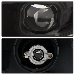 Xtune Projector Headlights Ford Edge (07-10) [DRL Light Bar - Halogen Model] Black or Chrome w/ Amber Turn Signal Light