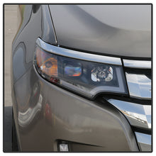 Load image into Gallery viewer, Xtune Projector Headlights Ford Edge (11-14) [DRL Light Bar - Halogen Model] Black or Chrome w/ Amber Turn Signal Light - Black Alternate Image