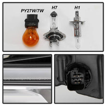 Load image into Gallery viewer, Xtune Projector Headlights Ford Edge (11-14) [DRL Light Bar - Halogen Model] Black or Chrome w/ Amber Turn Signal Light - Black Alternate Image