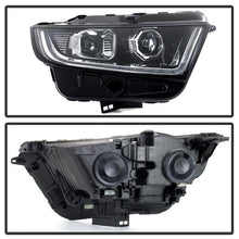 Load image into Gallery viewer, Xtune Projector Headlights Ford Edge (15-18) [w/ Sequential LED DRL Turn Signal Bar] Chrome Alternate Image