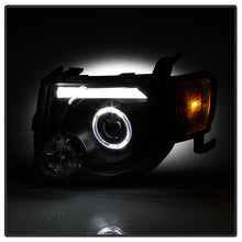 Load image into Gallery viewer, Xtune Projector Headlights Ford Escape (08-12) [LED Light Bar - Halogen Model] Black w/ Amber Turn Signal Light - Default Title Alternate Image