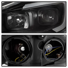 Load image into Gallery viewer, Xtune Projector Headlights Ford Escape (13-16) [LED Light Bar - Halogen Model] Black w/ Amber Turn Signal Light Alternate Image